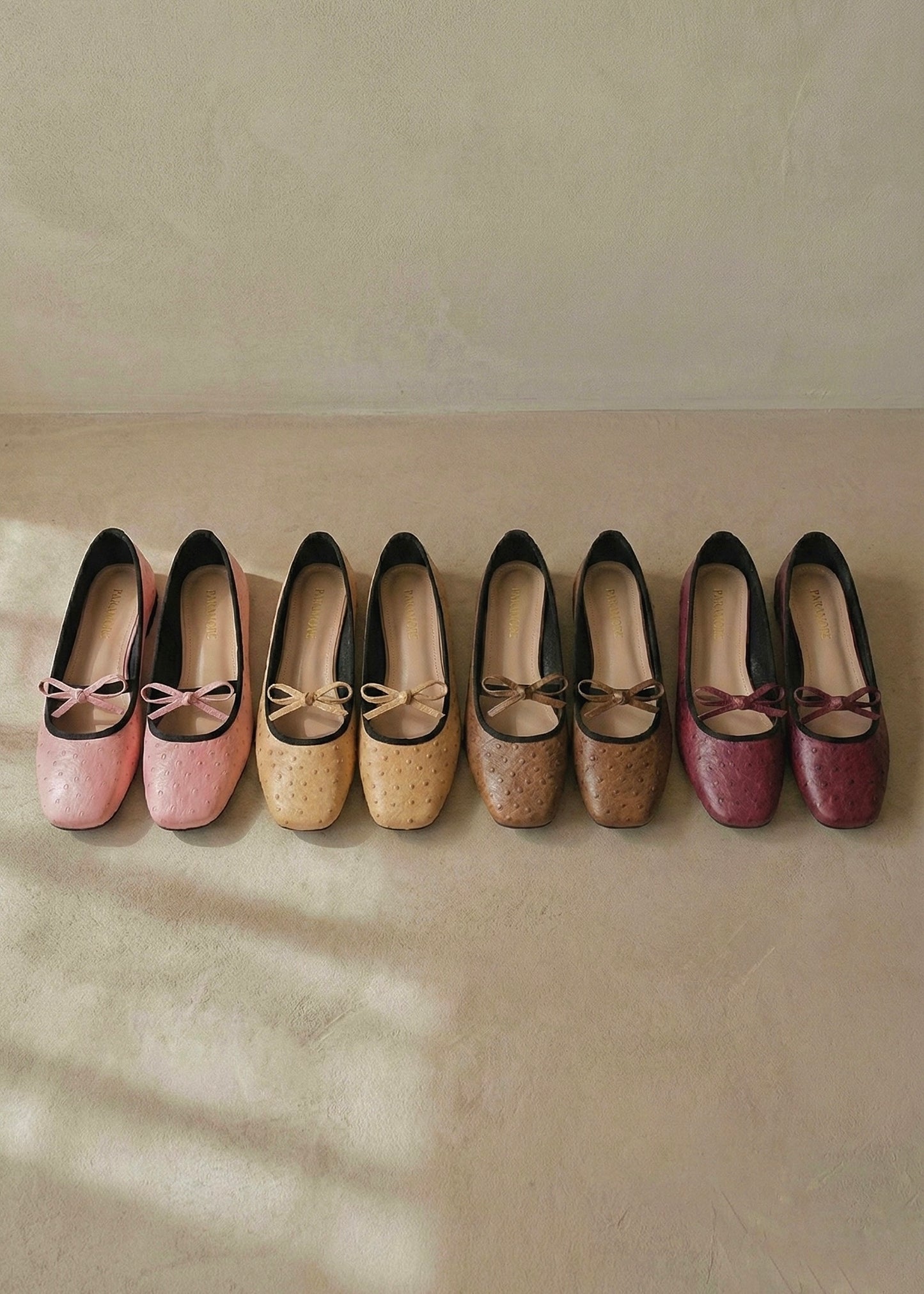 Charlotte In Coffee | Square Toe Flats – Handmade Wide Fit Shoes for Daily Comfort | FARAMORE