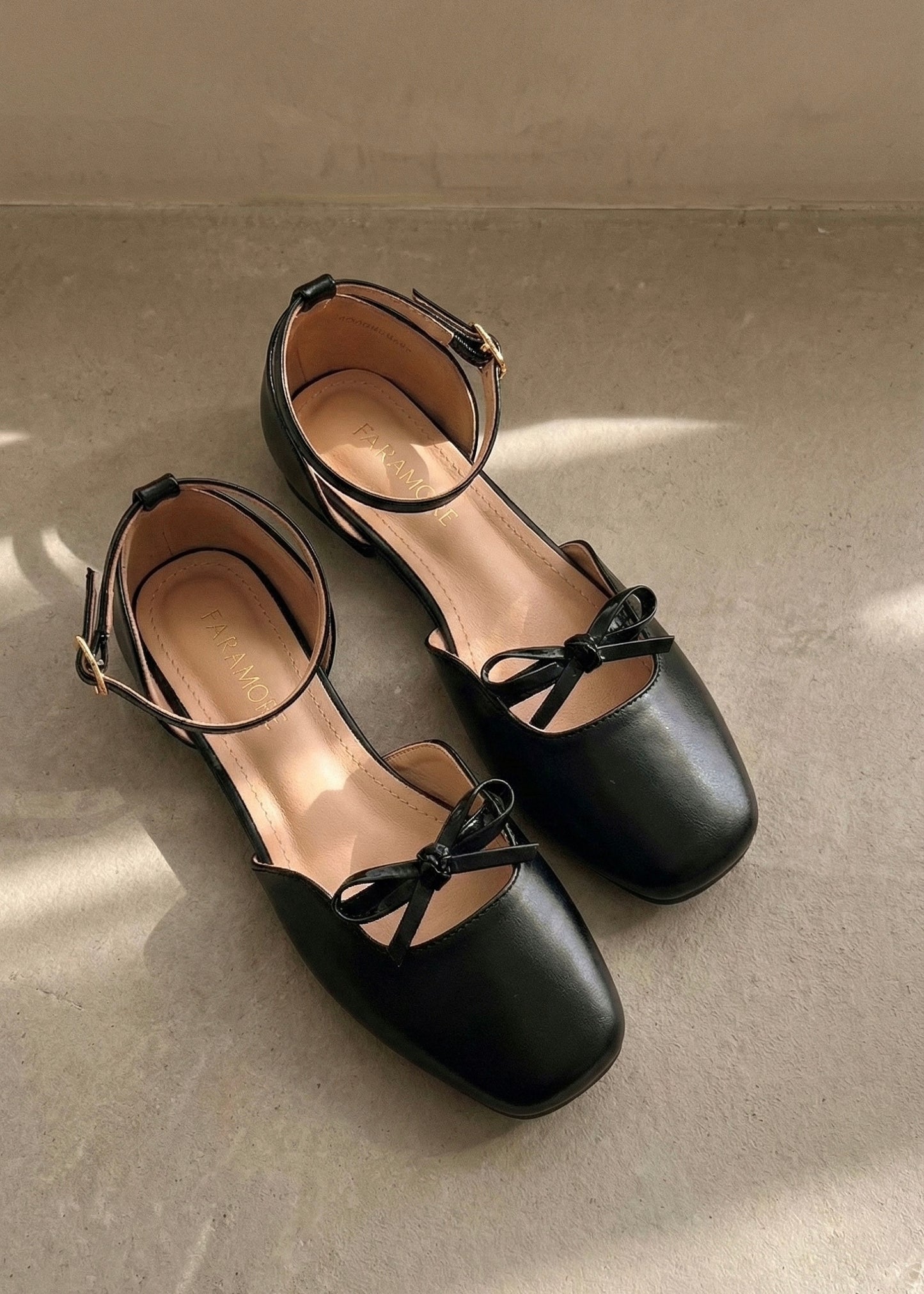 Daphne Flats In Americanno – Handmade Brown Flats for Women | Wide-Foot & Bunion Friendly with Easy Hook Buckle