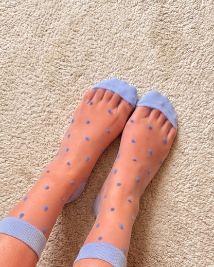 Dainty Dots Sheer Socks