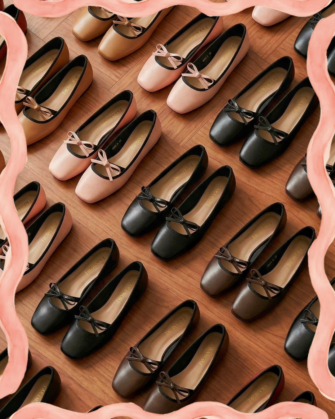 Eloise Flats in Black – Handmade Everyday Flats for Women | Wide-Foot Friendly with Strap & Bow