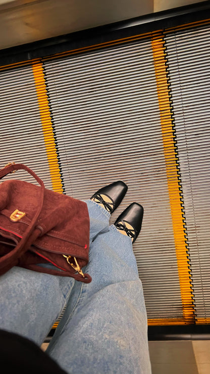 Francesca Midi Heels in Americano | Comfy Anti-Slip Heels for Wide Feet | 2cm Low Heels