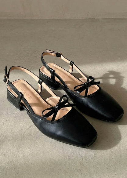 Francesca Midi Heels in Americano | Comfy Anti-Slip Heels for Wide Feet | 2cm Low Heels